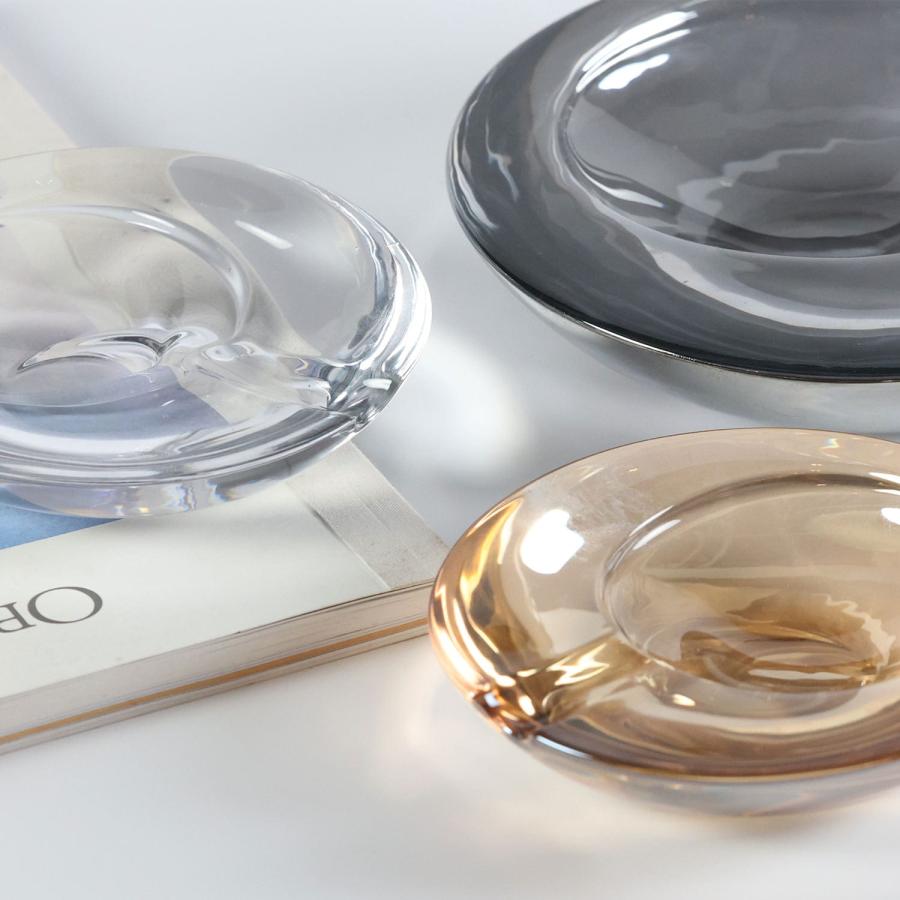 お香立て インセンスホルダー GLASS ASHTRAY グラスアッシュトレイ（L） ガラス インセンススタンド パロサントホルダー パロサント立て |  | 15