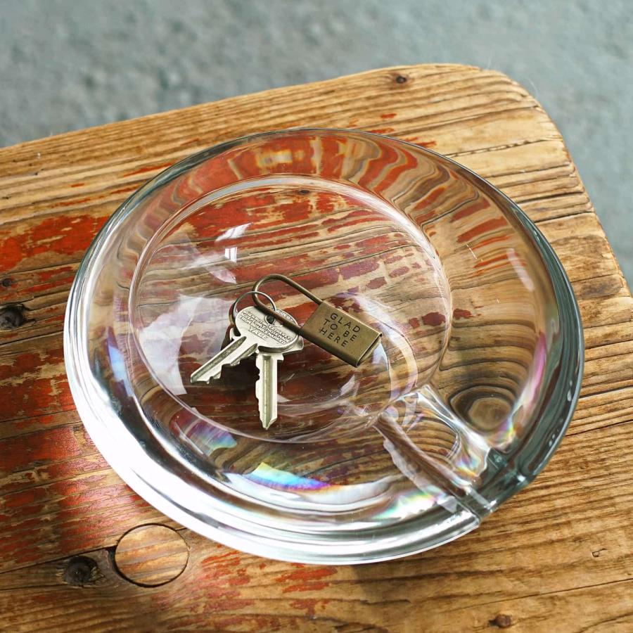 お香立て インセンスホルダー GLASS ASHTRAY グラスアッシュトレイ（L） ガラス インセンススタンド パロサントホルダー パロサント立て |  | 11