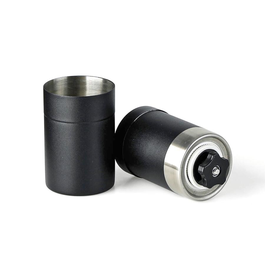 コーヒーミル COFFEE MILL WOOD コーヒーミル ウッド ブラック 手動 アウトドア キャンプ 手挽きコーヒーミル romo キャンプ 手挽 木製 黒 バレンタイン ギフト | romo | 03