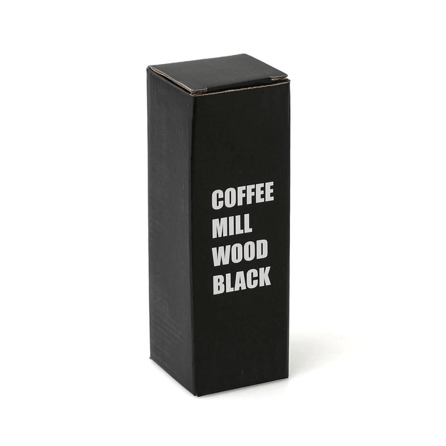 コーヒーミル COFFEE MILL WOOD コーヒーミル ウッド ブラック 手動 アウトドア キャンプ 手挽きコーヒーミル romo キャンプ 手挽 木製 黒 バレンタイン ギフト | romo | 06