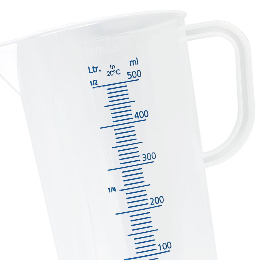 計量カップ 500ml VITLAB ビットラボ メジャーカップ 500ml ビーカー メジャーカップ 耐熱 ドイツ製 キッチン 取っ手付き |  | 03