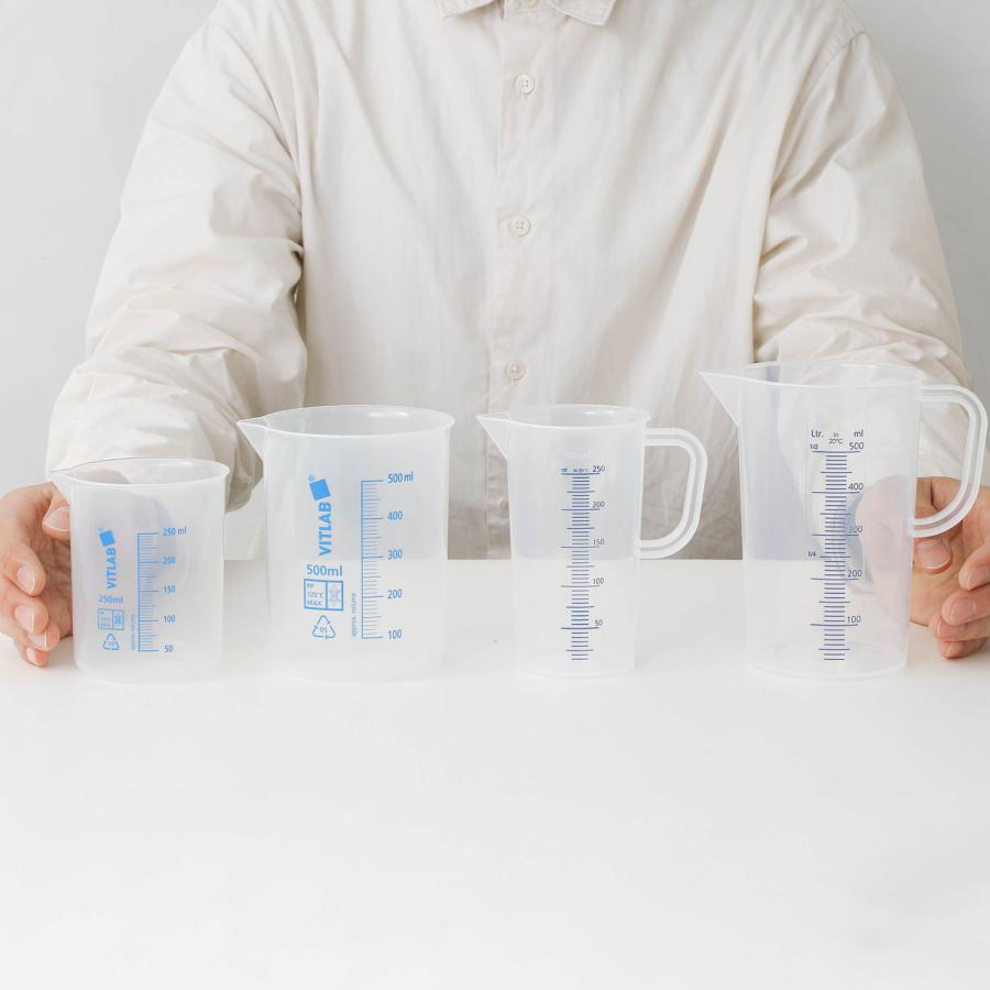 計量カップ 500ml VITLAB ビットラボ メジャーカップ 500ml ビーカー メジャーカップ 耐熱 ドイツ製 キッチン 取っ手付き |  | 06