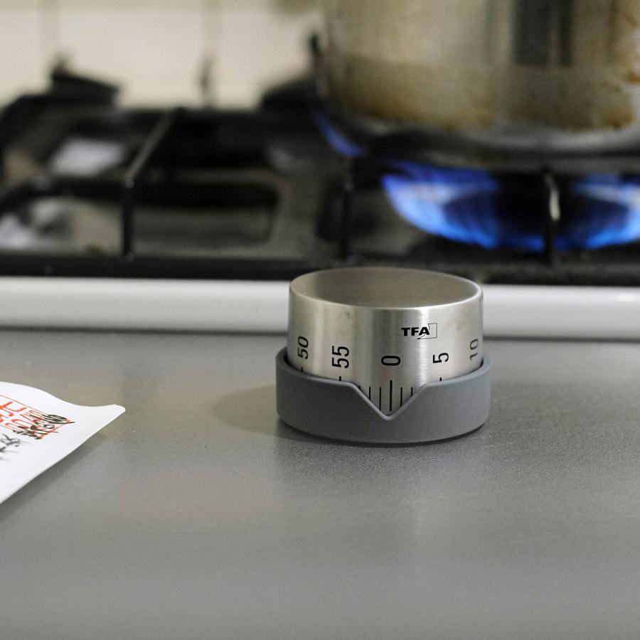 キッチンタイマー アナログ TFA Dostmann Analogue kitchen timer ドストマン アナログキッチンタイマー DOT 38.1027 マグネット磁石 60分 1時間 料理 調理 | TFA Dostmann | 06