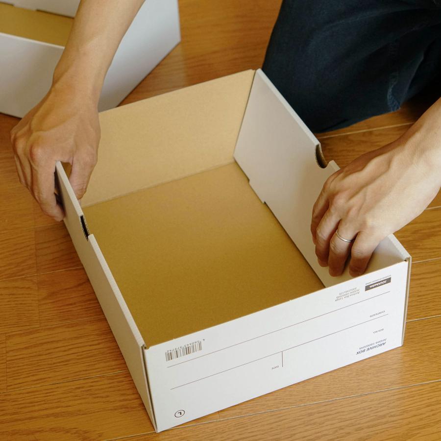 収納ボックス 書類 ANAheim アナハイム アーカイブボックス Archive Box Original  A4 クリアファイル スニーカー 靴 収納 CD収納 インテリア おしゃれ 新生活 | ANAheim | 13