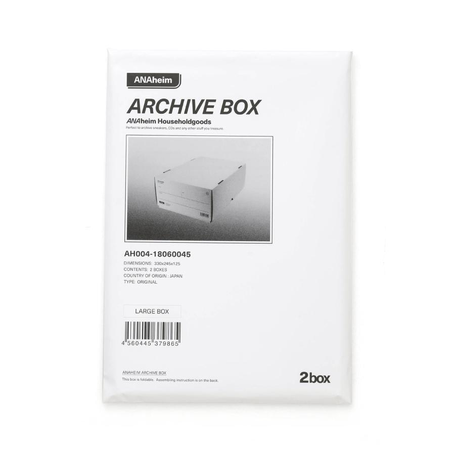収納ボックス 書類 ANAheim アナハイム アーカイブボックス Archive Box Original  A4 クリアファイル スニーカー 靴 収納 CD収納 インテリア おしゃれ 新生活 | ANAheim | 06