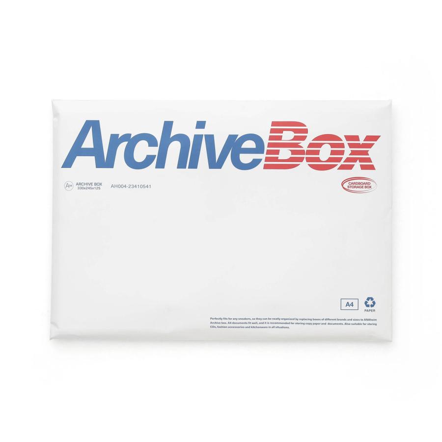 収納ボックス 書類 ANAheim アナハイム アーカイブボックス Archive Box Original  A4 クリアファイル スニーカー 靴 収納 CD収納 インテリア おしゃれ 新生活 | ANAheim | 10