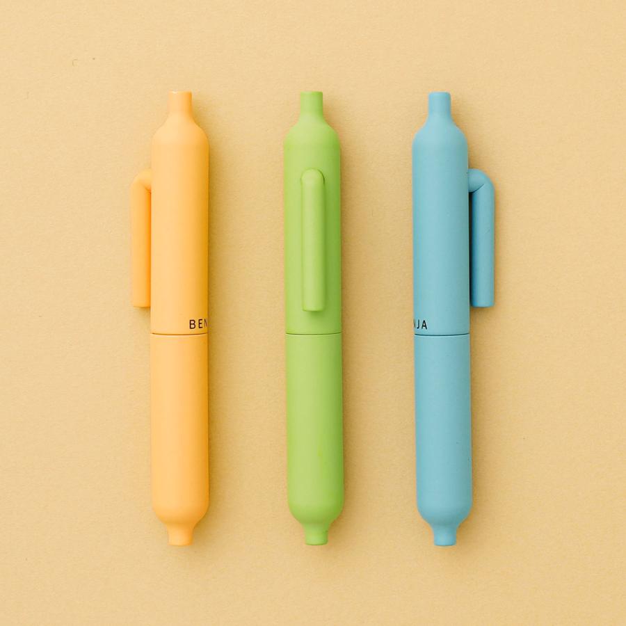 ボールペン 油性 1mm BENJA ベンジャ タップペン Tap Pen 黒 ペン 筆記具 コンパクト ギフト ギフトボックス入り |  | 15