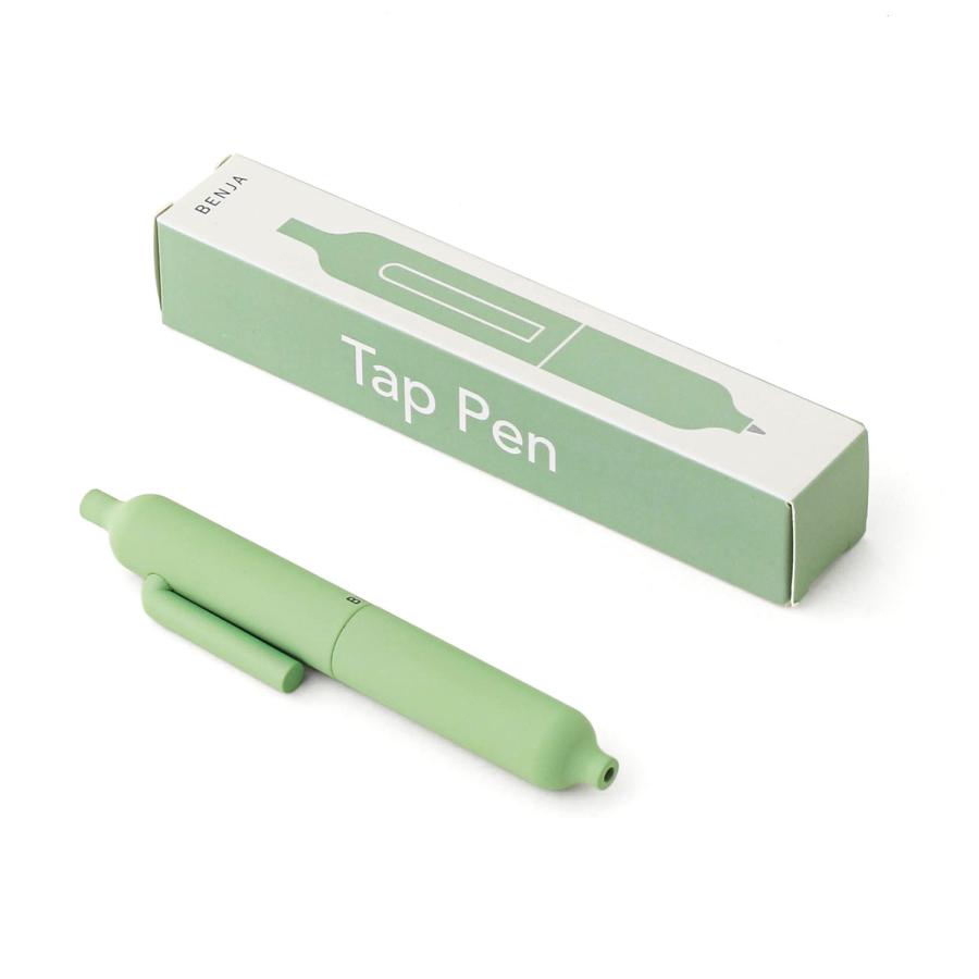 ボールペン 油性 1mm BENJA ベンジャ タップペン Tap Pen 黒 ペン 筆記具 コンパクト ギフト ギフトボックス入り |  | 08