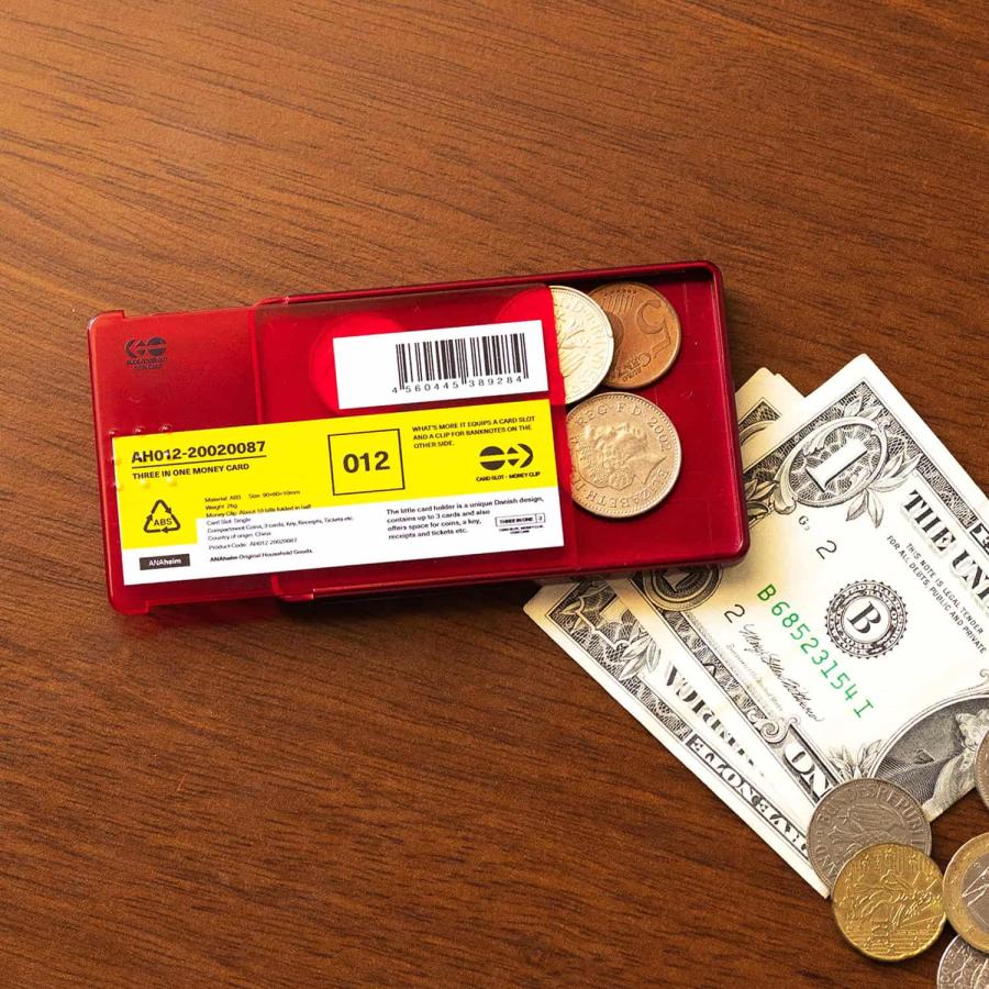財布 ANAheim Money Card アナハイム マネーカード コインケース カードサイズ カードケース 軽量 薄い マネークリップ 財布 クリア おしゃれ レディース メンズ |  | 16