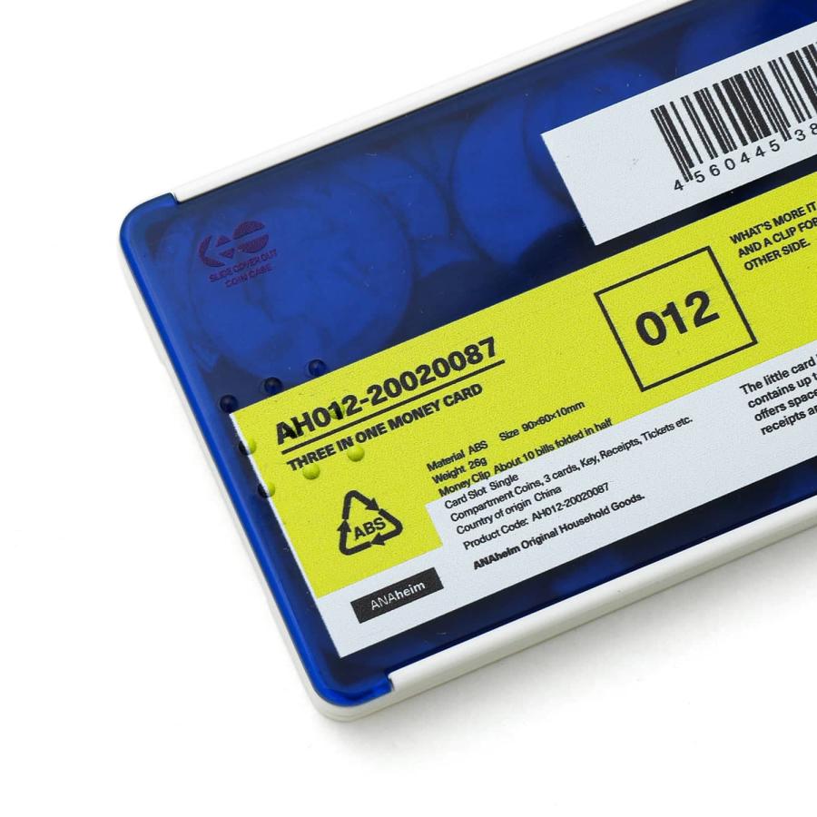 財布 ANAheim Money Card アナハイム マネーカード コインケース カードサイズ カードケース 軽量 薄い マネークリップ 財布 クリア おしゃれ レディース メンズ |  | 11