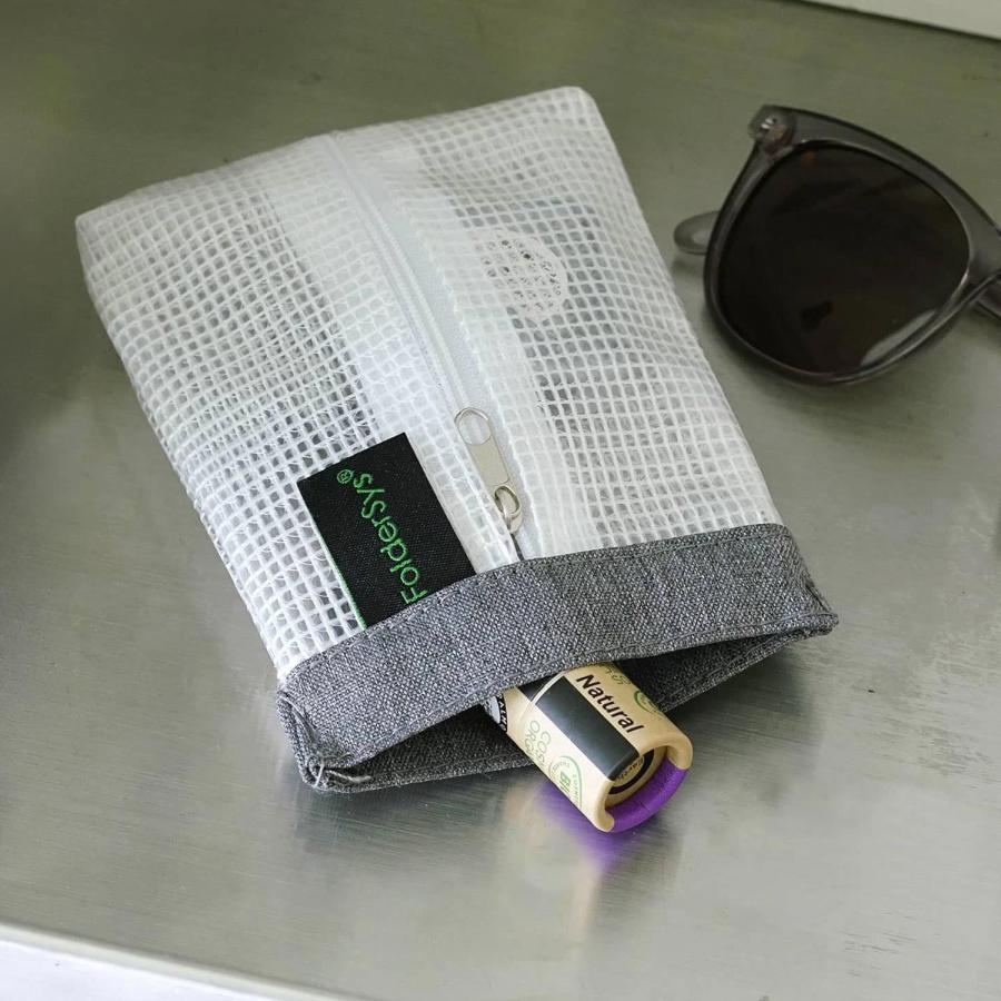 透明 ケース ポーチ FolderSys フォルダーシス Snap Bag スナップ