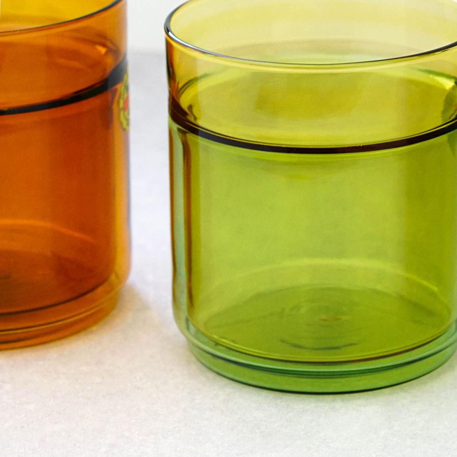 ダブルウォール グラス amabro アマブロ TWO TONE DW CUP ダブルウォール カップ（S）カップ 耐熱 タンブラー ツートーン 270ml 保温 保冷 おしゃれ 二重構造 | amabro | 08