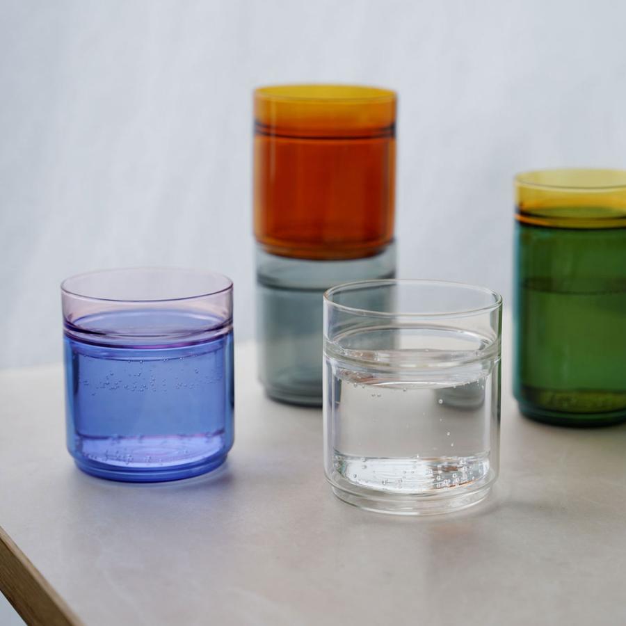 ダブルウォール グラス amabro アマブロ TWO TONE DW CUP ダブルウォール カップ（S）カップ 耐熱 タンブラー ツートーン 270ml 保温 保冷 おしゃれ 二重構造 | amabro | 12