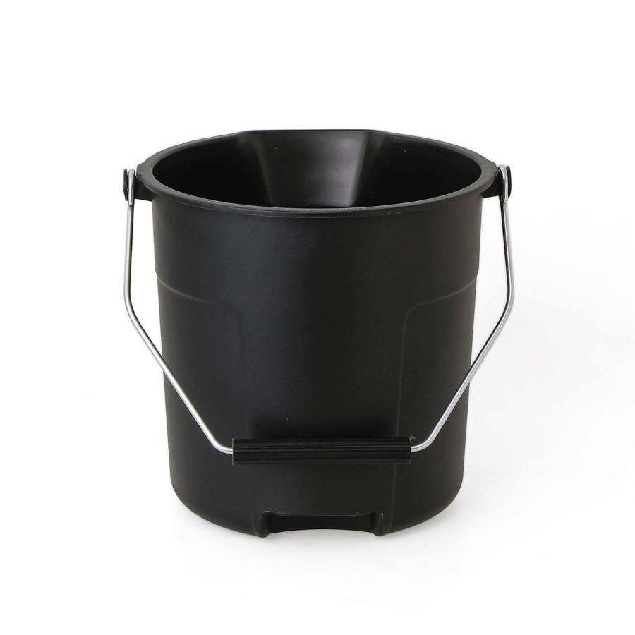 丸型 バケツ THOR ソー Round Bucket DC ラウンドバケツ DC 10L  ばけつ 掃除 目盛り 収納 取手付き ハンドル付き 洗車 ゴミ箱 ごみ箱 アウトドア | THOR | 03