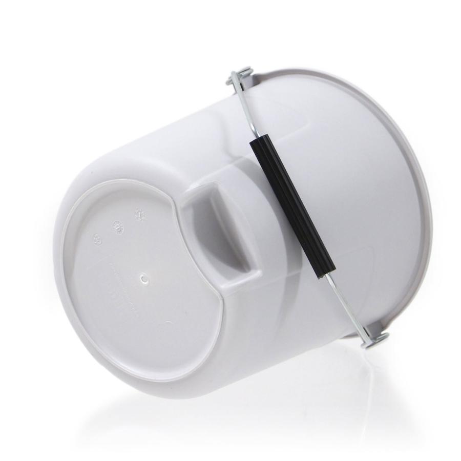 丸型 バケツ THOR ソー Round Bucket DC ラウンドバケツ DC 10L  ばけつ 掃除 目盛り 収納 取手付き ハンドル付き 洗車 ゴミ箱 ごみ箱 アウトドア | THOR | 05