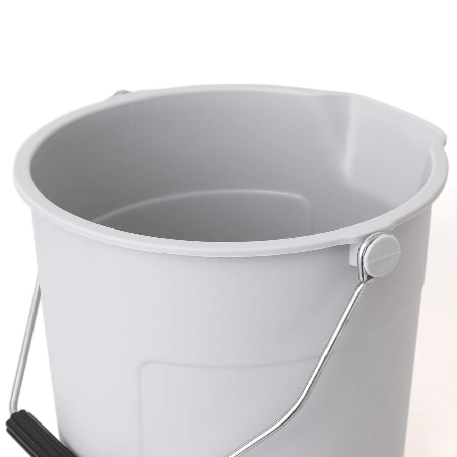 丸型 バケツ THOR ソー Round Bucket DC ラウンドバケツ DC 10L  ばけつ 掃除 目盛り 収納 取手付き ハンドル付き 洗車 ゴミ箱 ごみ箱 アウトドア | THOR | 07