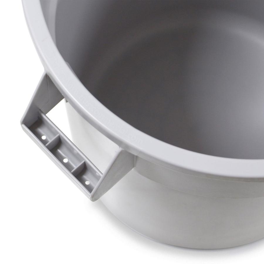 フタ付き ゴミ箱 THOR ソー Round Container DC ラウンドコンテナ DC 12L ごみ箱 ダストボックス 収納ボックス 鉢カバー プランターカバー おしゃれ 屋外 | THOR | 05