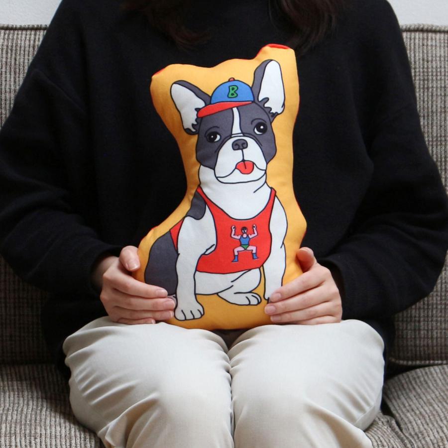 クッション THE ENJOY C&D CLUB Cushion エンジョイ C&D クラブ クッション 猫 ネコ ねこ 犬 イヌ いぬ 動物 イラスト MIDORI KOMATSU | DETAIL | 14