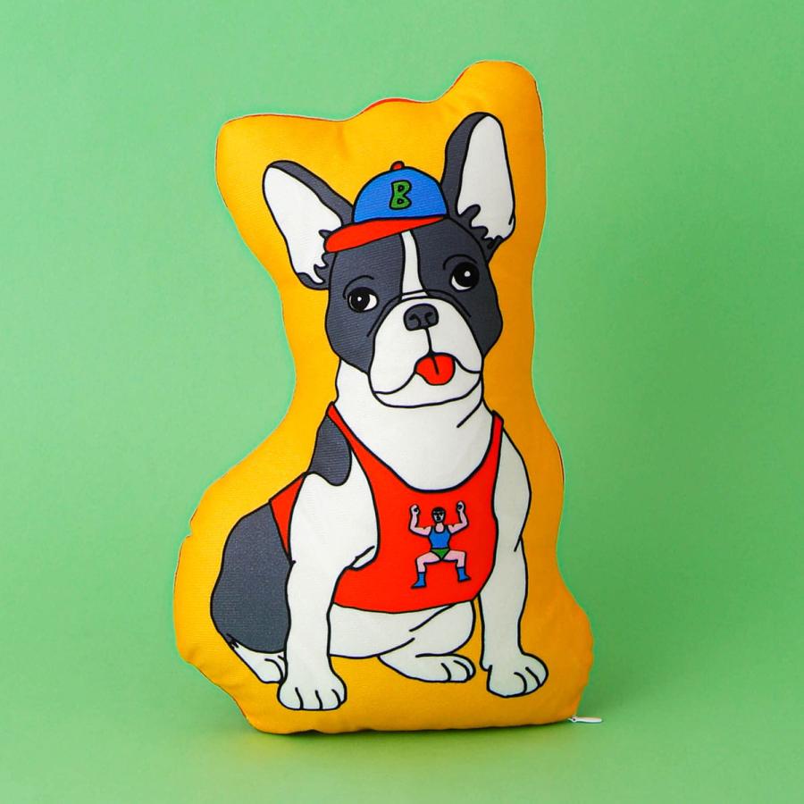 クッション THE ENJOY C&D CLUB Cushion エンジョイ C&D クラブ クッション 猫 ネコ ねこ 犬 イヌ いぬ 動物 イラスト MIDORI KOMATSU | DETAIL | 18