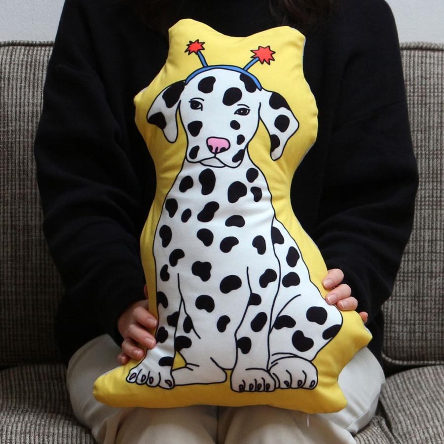 クッション THE ENJOY C&D CLUB Cushion エンジョイ C&D クラブ クッション 猫 ネコ ねこ 犬 イヌ いぬ 動物 イラスト MIDORI KOMATSU | DETAIL | 13