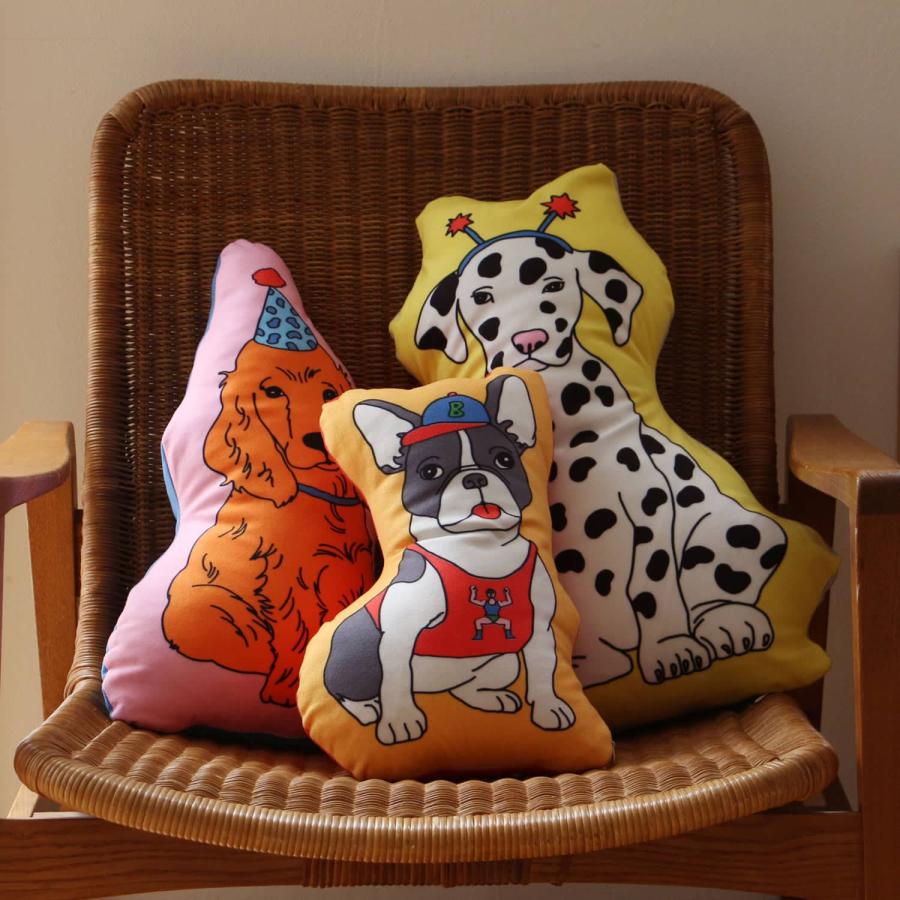 クッション THE ENJOY C&D CLUB Cushion エンジョイ C&D クラブ クッション 猫 ネコ ねこ 犬 イヌ いぬ 動物 イラスト MIDORI KOMATSU | DETAIL | 17
