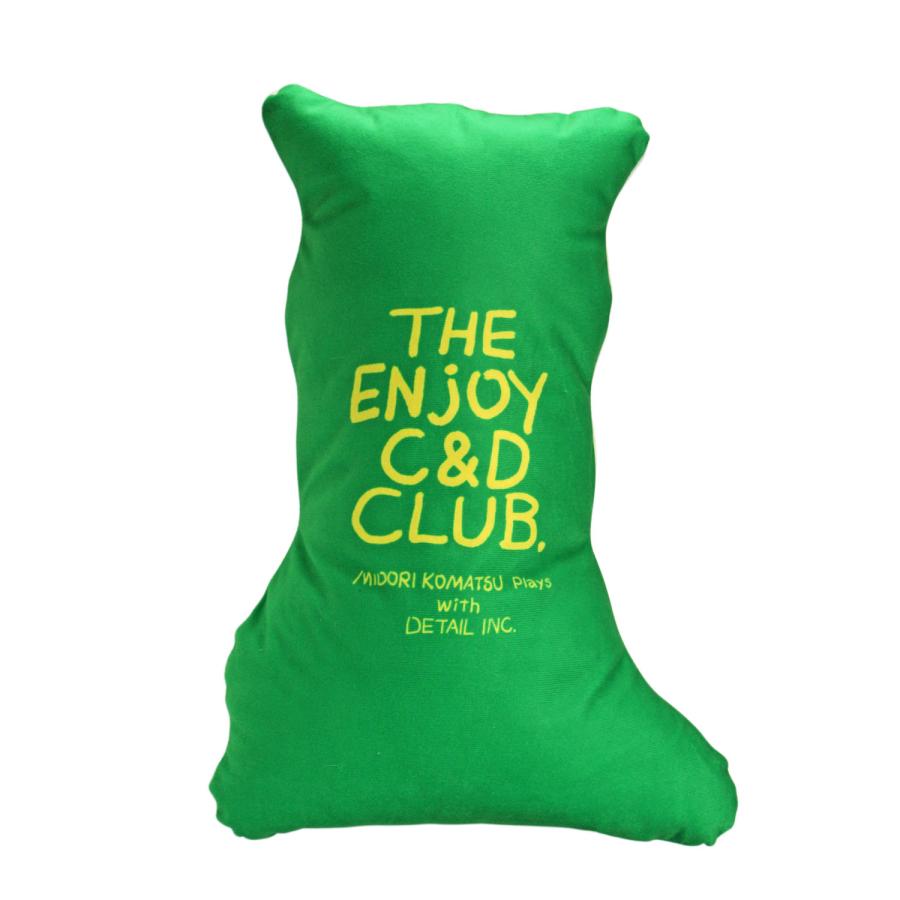 クッション THE ENJOY C&D CLUB Cushion エンジョイ C&D クラブ クッション 猫 ネコ ねこ 犬 イヌ いぬ 動物 イラスト MIDORI KOMATSU | DETAIL | 04