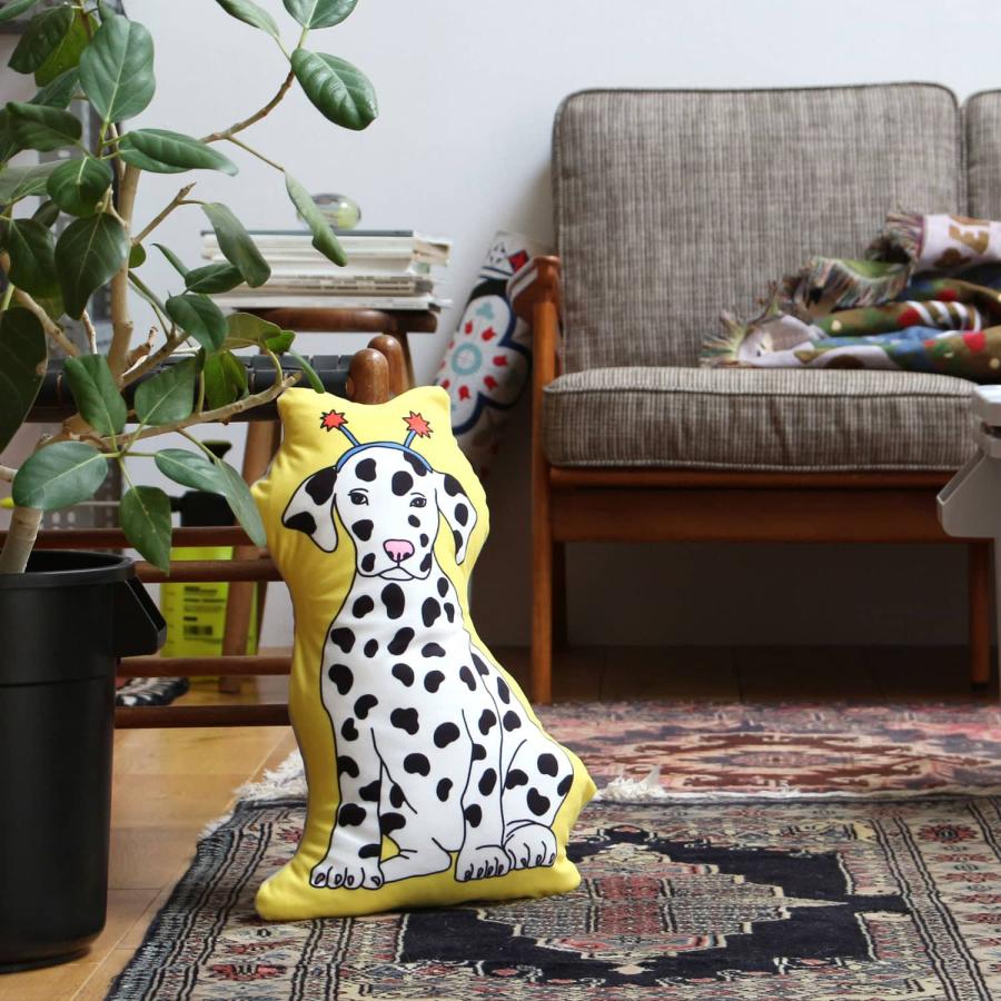 クッション THE ENJOY C&D CLUB Cushion エンジョイ C&D クラブ クッション 猫 ネコ ねこ 犬 イヌ いぬ 動物 イラスト MIDORI KOMATSU | DETAIL | 10