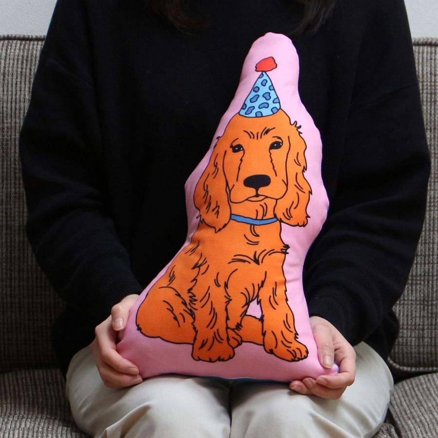 クッション THE ENJOY C&D CLUB Cushion エンジョイ C&D クラブ クッション 猫 ネコ ねこ 犬 イヌ いぬ 動物 イラスト MIDORI KOMATSU | DETAIL | 12