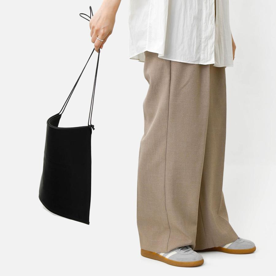 レザー ショルダーバッグ REN フラットショルダー レン 革 豚革 ピッグスキン・ハリー 日本製 レディース メンズ バッグ かばん 肩掛け シンプル おしゃれ 軽い | REN | 11