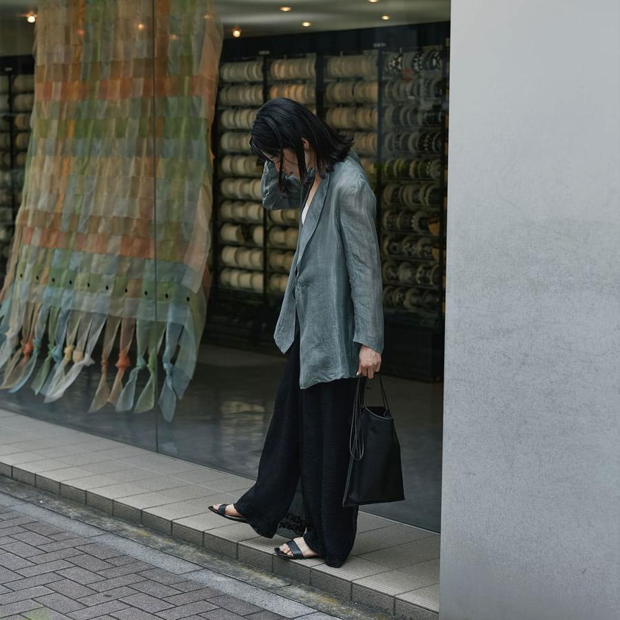 レザー ショルダーバッグ REN フラットショルダー レン 革 豚革 ピッグスキン・ハリー 日本製 レディース メンズ バッグ かばん 肩掛け シンプル おしゃれ 軽い | REN | 13