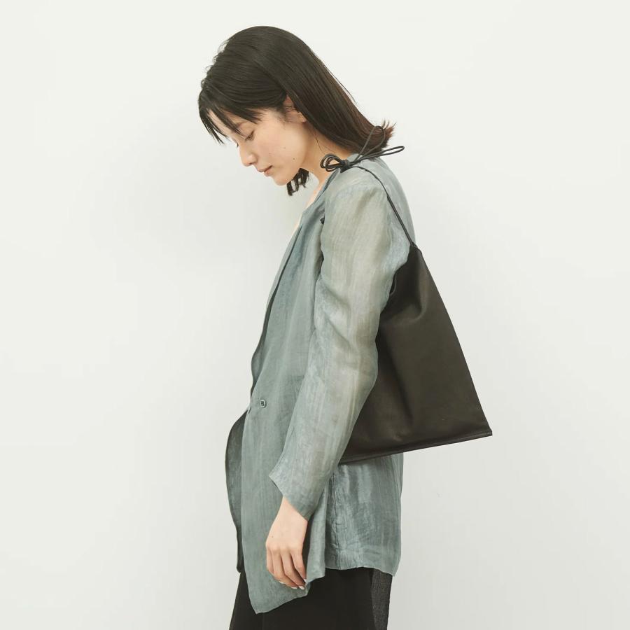 レザー ショルダーバッグ REN フラットショルダー レン 革 豚革 ピッグスキン・ハリー 日本製 レディース メンズ バッグ かばん 肩掛け シンプル おしゃれ 軽い | REN | 16