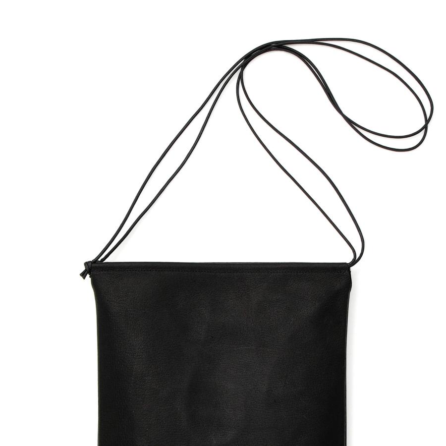 レザー ショルダーバッグ REN フラットショルダー レン 革 豚革 ピッグスキン・ハリー 日本製 レディース メンズ バッグ かばん 肩掛け シンプル おしゃれ 軽い | REN | 04