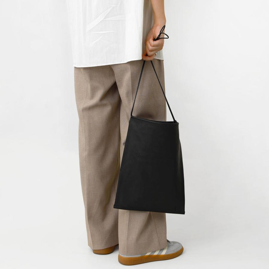 レザー ショルダーバッグ REN フラットショルダー レン 革 豚革 ピッグスキン・ハリー 日本製 レディース メンズ バッグ かばん 肩掛け シンプル おしゃれ 軽い | REN | 07