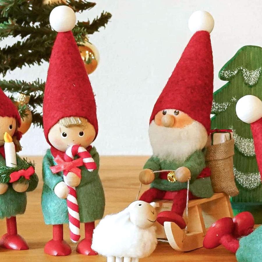 ノルディカ ニッセ クリスマス サンタと女の子 2点セット ノルディカ