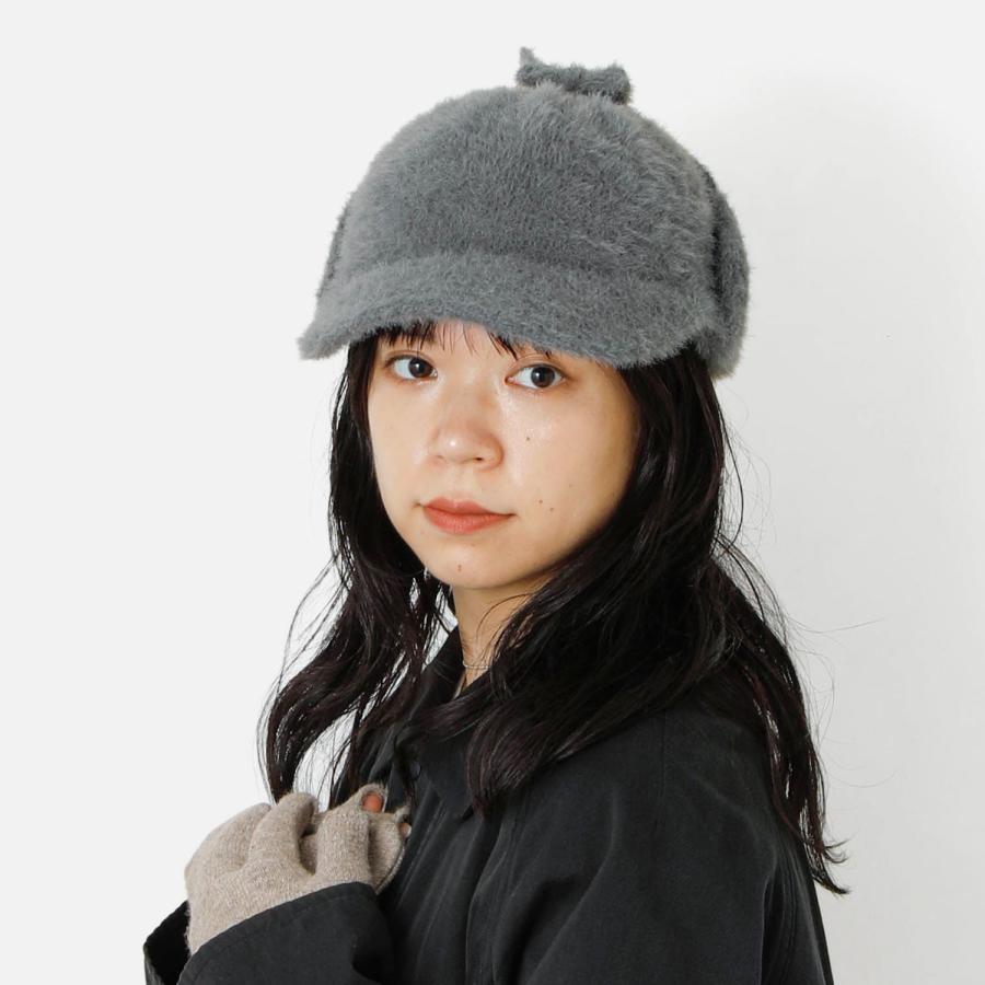フライトキャップ メンズ レディース 秋冬 耳当て odd FLY CAP 24' フライキャップ 防寒 街歩き グレー おしゃれ | Odds | 12