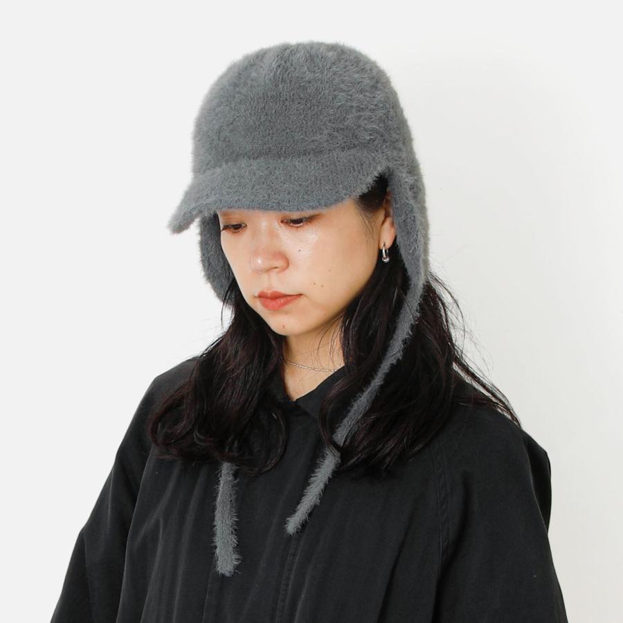 フライトキャップ メンズ レディース 秋冬 耳当て odd FLY CAP 24' フライキャップ 防寒 街歩き グレー おしゃれ | Odds | 13