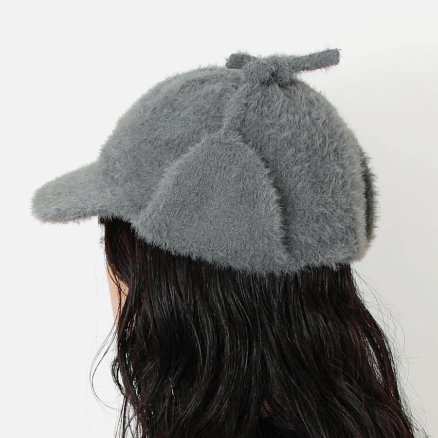 フライトキャップ メンズ レディース 秋冬 耳当て odd FLY CAP 24' フライキャップ 防寒 街歩き グレー おしゃれ | Odds | 14