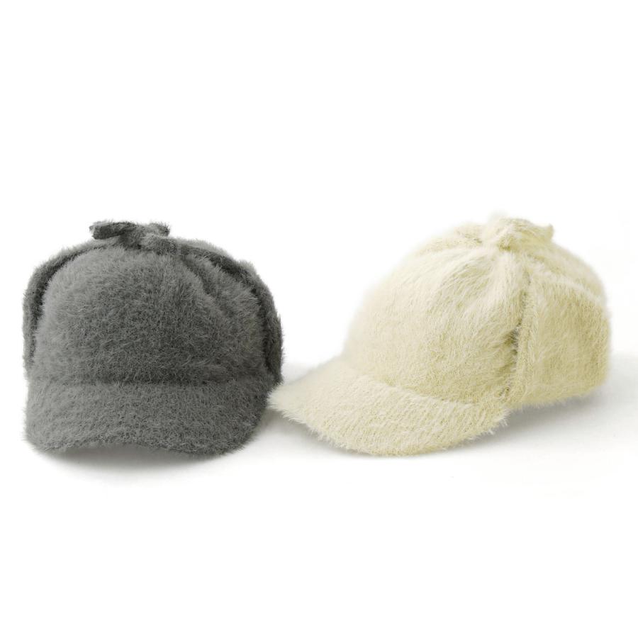 フライトキャップ メンズ レディース 秋冬 耳当て odd FLY CAP 24' フライキャップ 防寒 街歩き グレー おしゃれ | Odds | 10