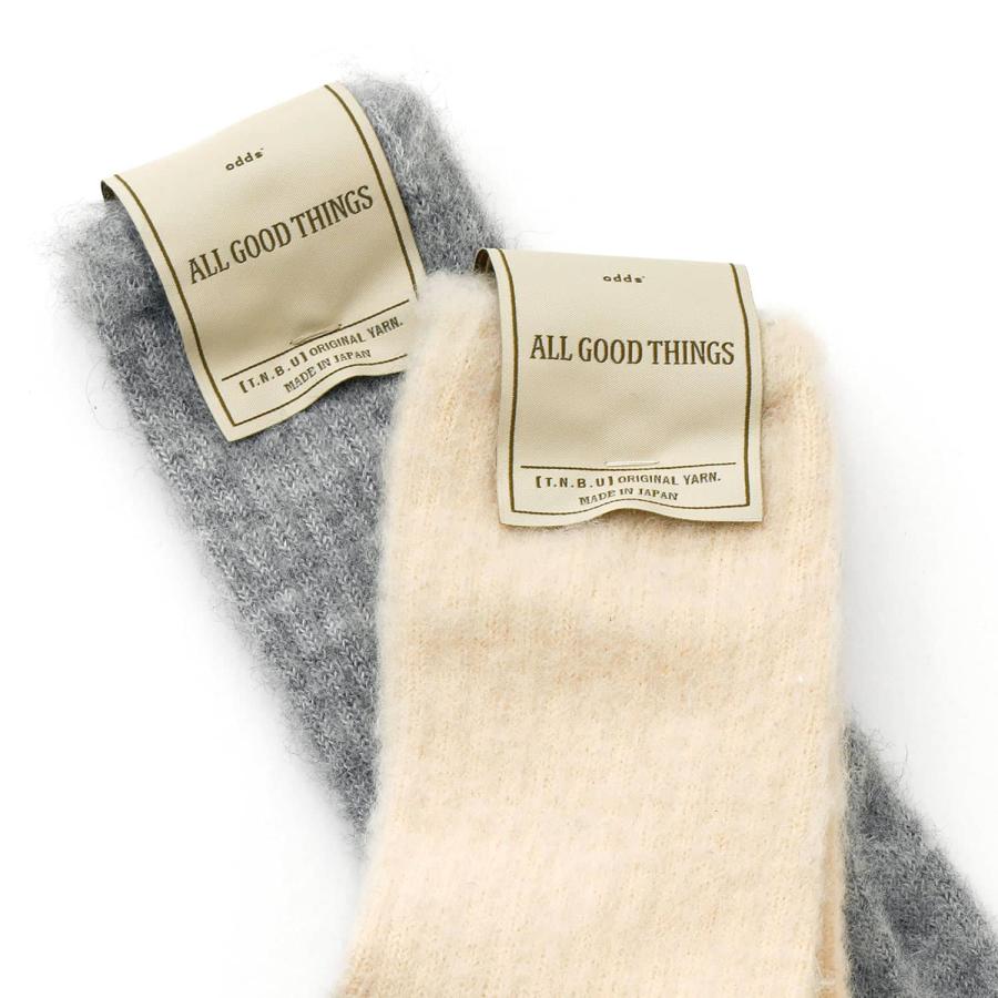 ソックス レディース あったか odds オッズ ALPACA TABI SOCKS 足袋ソックス アルパカ 23.0-24.5cm 秋冬 冷え対策 厚手 暖かい ギフト | Odds | 09