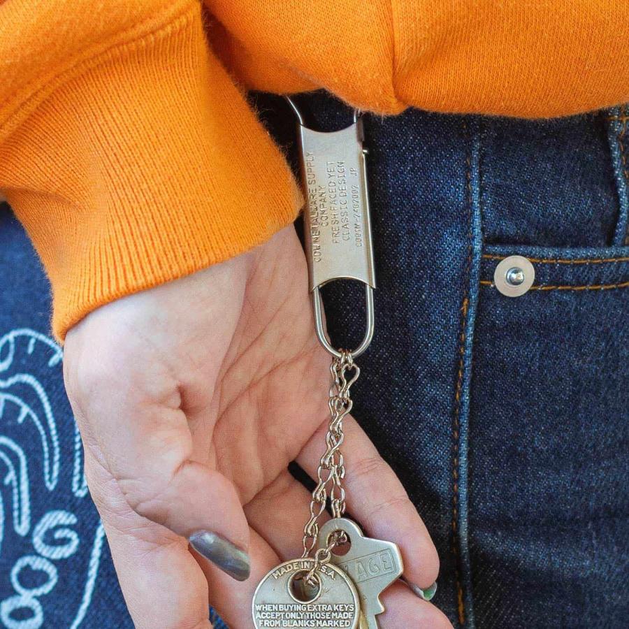 キーリング キーフック CANDY DESIGN&WORKS GORDON Typography W/C キャンディデザイン&ワークス ゴードン タイポグラフィ ウィズ チェーン | CANDY DESIGN&WORKS | 12