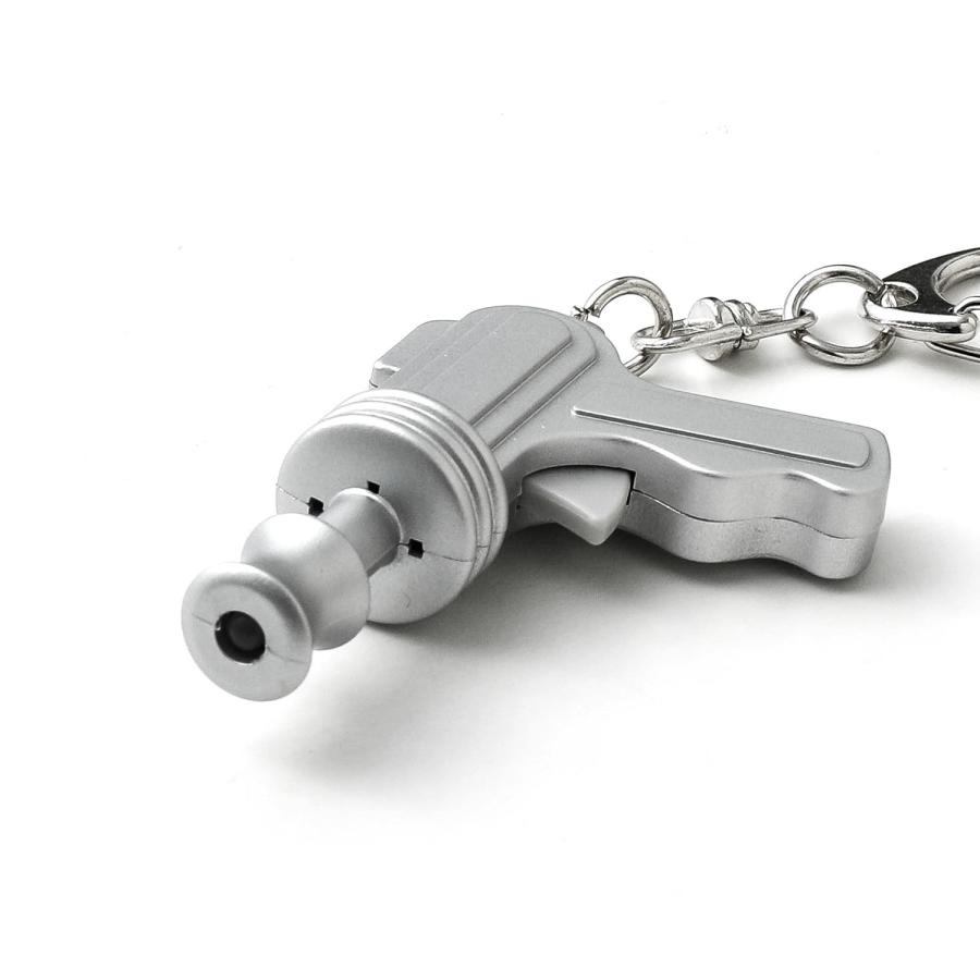 キーホルダー 光る KIKKERLAND キッカーランド Noisy Key Light Space gun ノイジーキーライト スペースガン キーリング ライト付 宇宙銃 | KIKKERLAND | 03