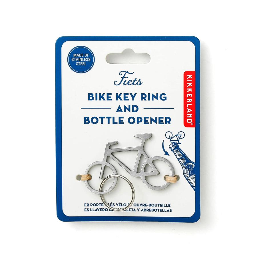 キーホルダー 栓抜き KIKKERLAND キッカーランド Bike Key Ring And Bottle Opener バイクキーリング＆ボトルオープナー キーリング 自転車 バレンタイン | KIKKERLAND | 03