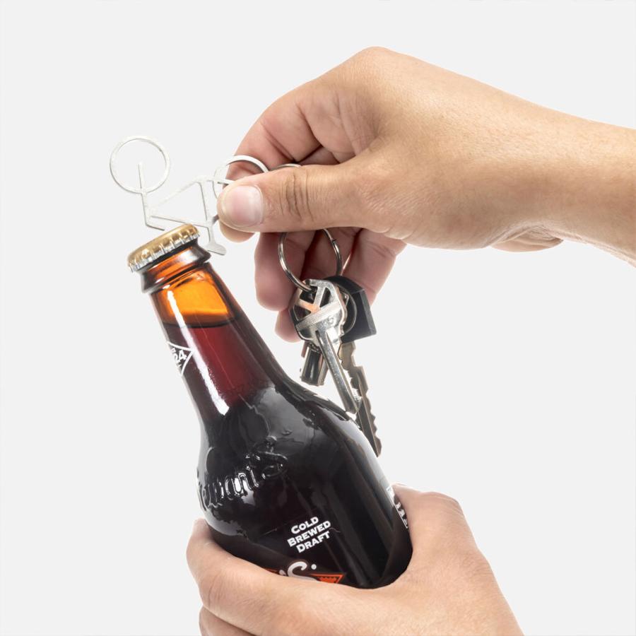 キーホルダー 栓抜き KIKKERLAND キッカーランド Bike Key Ring And Bottle Opener バイクキーリング＆ボトルオープナー キーリング 自転車 バレンタイン | KIKKERLAND | 07