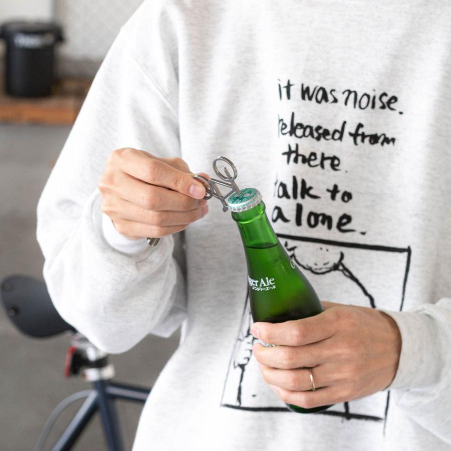 キーホルダー 栓抜き KIKKERLAND キッカーランド Bike Key Ring And Bottle Opener バイクキーリング＆ボトルオープナー キーリング 自転車 バレンタイン | KIKKERLAND | 08