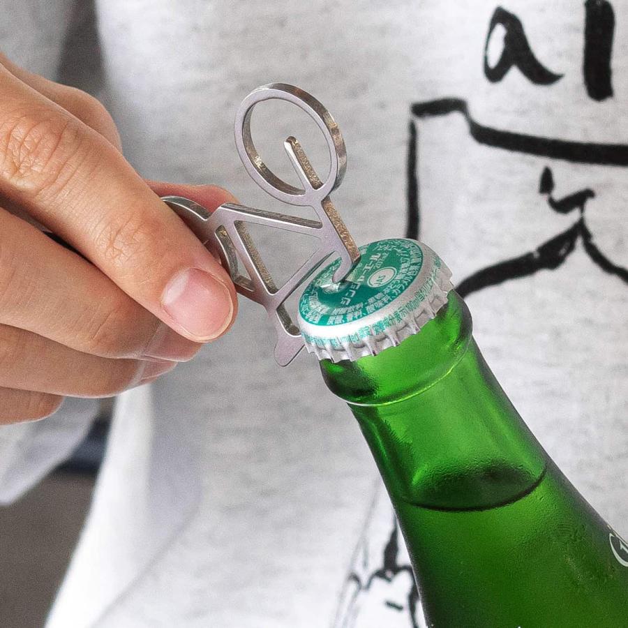キーホルダー 栓抜き KIKKERLAND キッカーランド Bike Key Ring And Bottle Opener バイクキーリング＆ボトルオープナー キーリング 自転車 バレンタイン | KIKKERLAND | 06