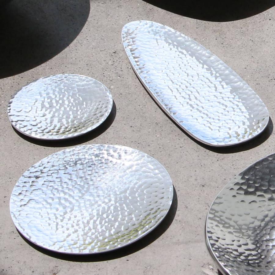 アルミニウム オーバル H/トレイ シャロウ Aluminium Oval H/Tray Shallow トレー アルミ トレイ アクセサリートレイ 小物入れ シンプル プレート 鍵置き | DETAIL | 11