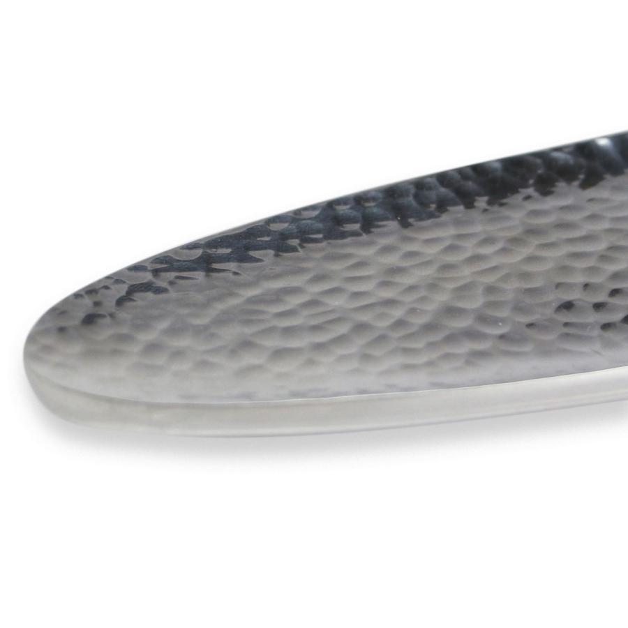 アルミニウム オーバル H/トレイ シャロウ Aluminium Oval H/Tray Shallow トレー アルミ トレイ アクセサリートレイ 小物入れ シンプル プレート 鍵置き | DETAIL | 05