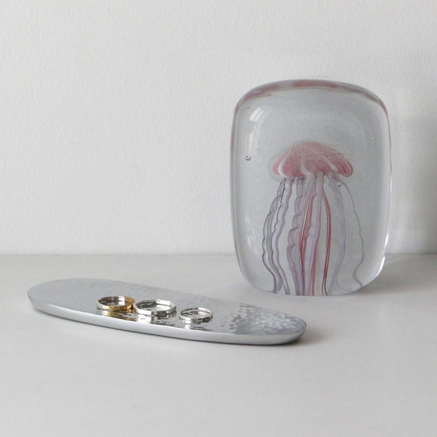 アルミニウム オーバル H/トレイ シャロウ Aluminium Oval H/Tray Shallow トレー アルミ トレイ アクセサリートレイ 小物入れ シンプル プレート 鍵置き | DETAIL | 07