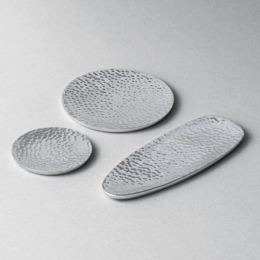 アルミニウム オーバル H/トレイ シャロウ Aluminium Oval H/Tray Shallow トレー アルミ トレイ アクセサリートレイ 小物入れ シンプル プレート 鍵置き | DETAIL | 10