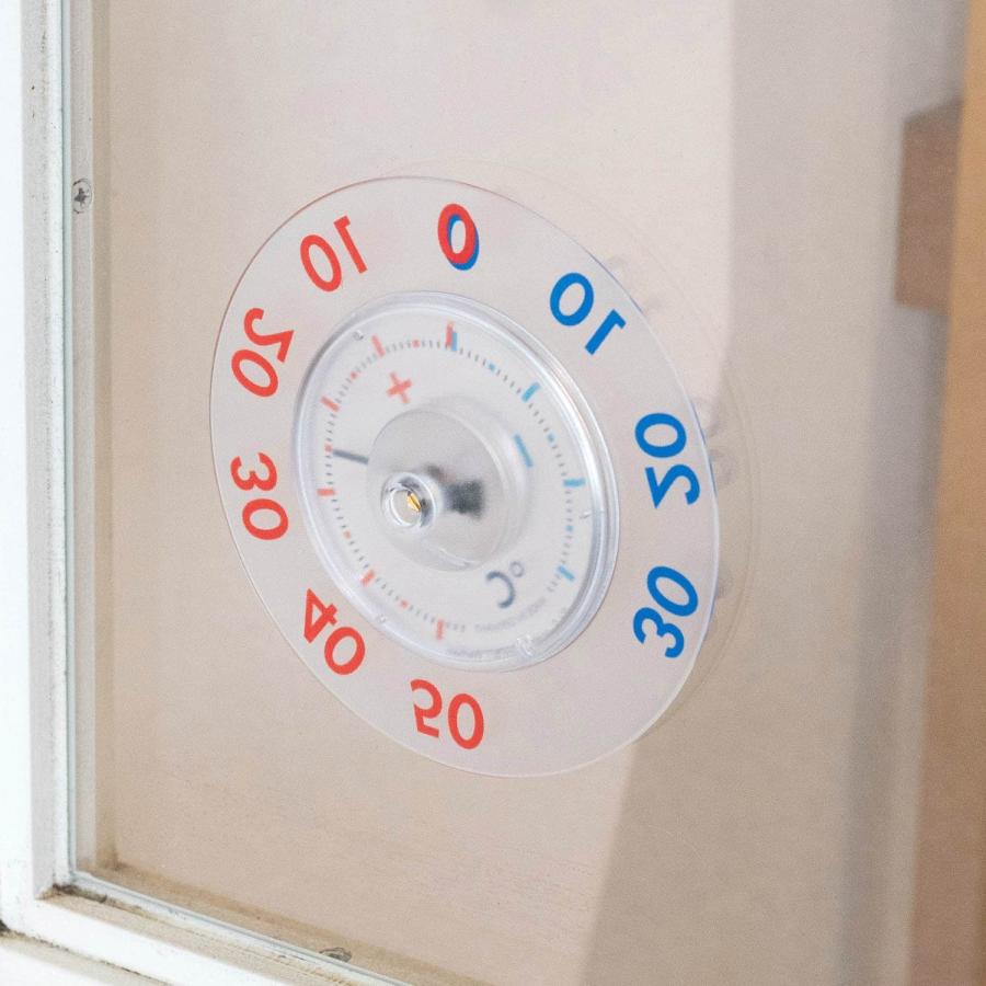 温度計 TFA Dostmann Analogue window thermometer TWATCHER XL 14.6014 アナログ ウィンドウ サーモメーター（温度計）アナログ 吸盤 窓 ドイツ製 インテリア |  | 08